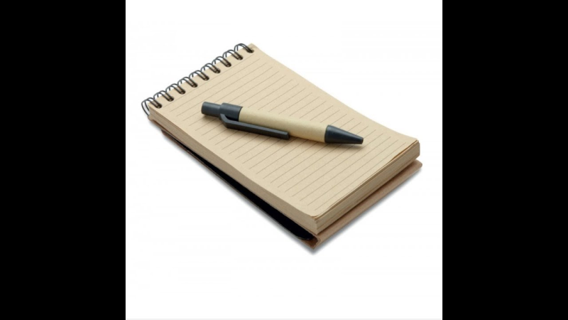 Ручка карандаш блокнот