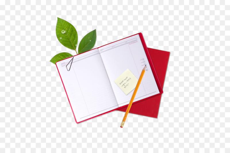 Блокнот с ручкой