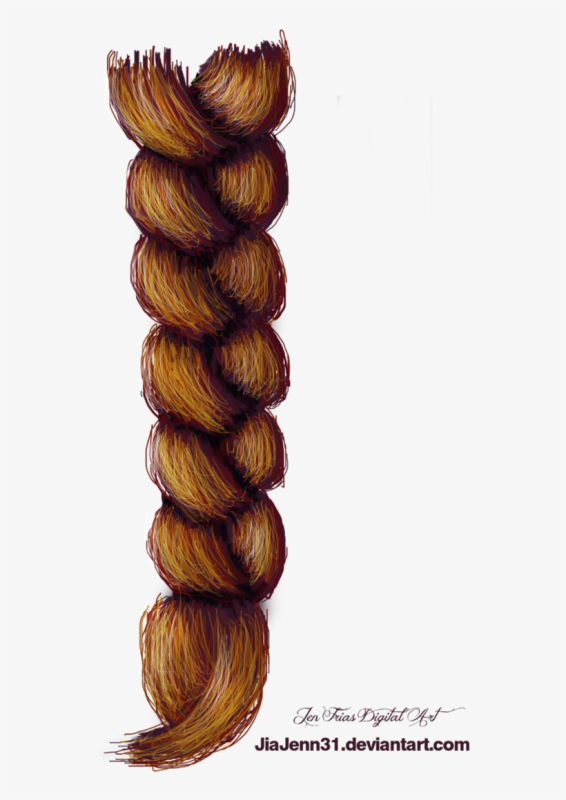 Косичка рисунок для детей