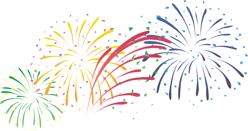 Салют рисунок