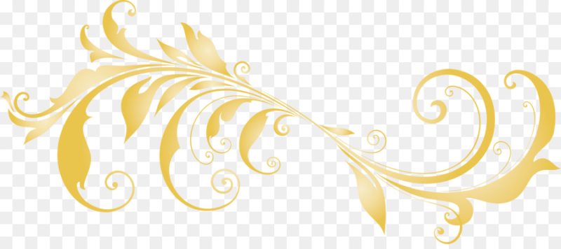 Золотые узоры на белом фоне