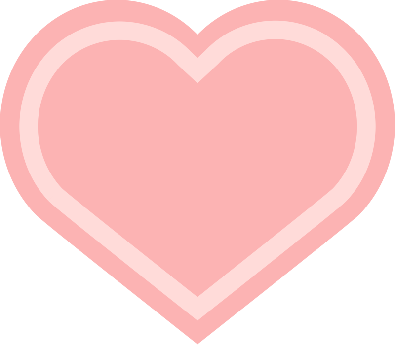 Розовые сердечки