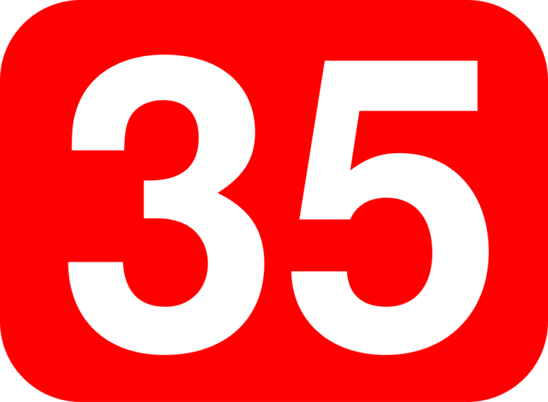 Цифра 35