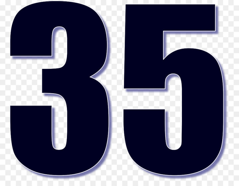 35 Лет цифры