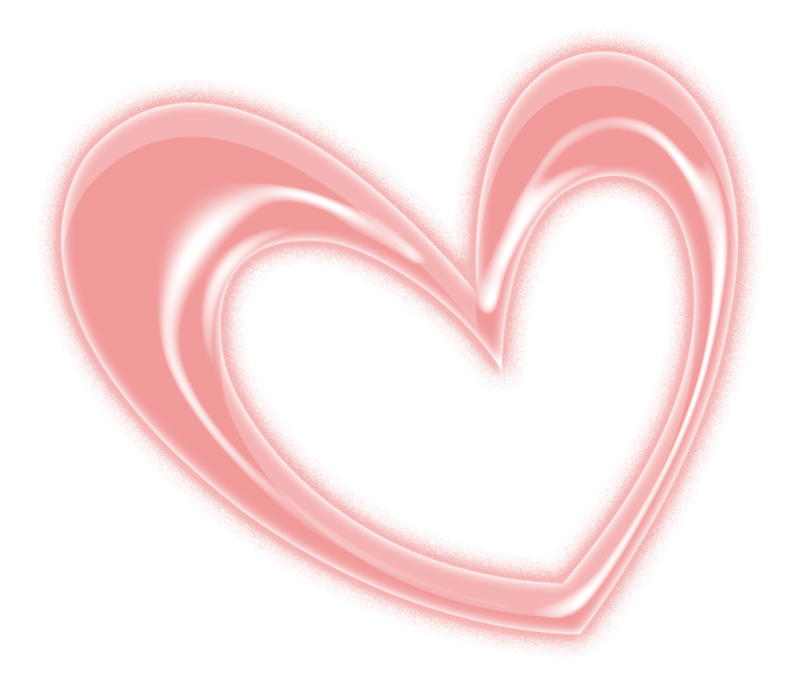 Розовые сердечки