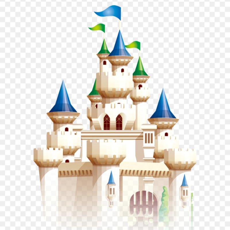 Замок мультяшный