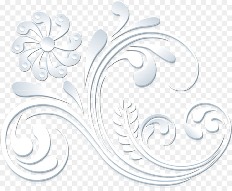 Красивые узоры на прозрачном фоне