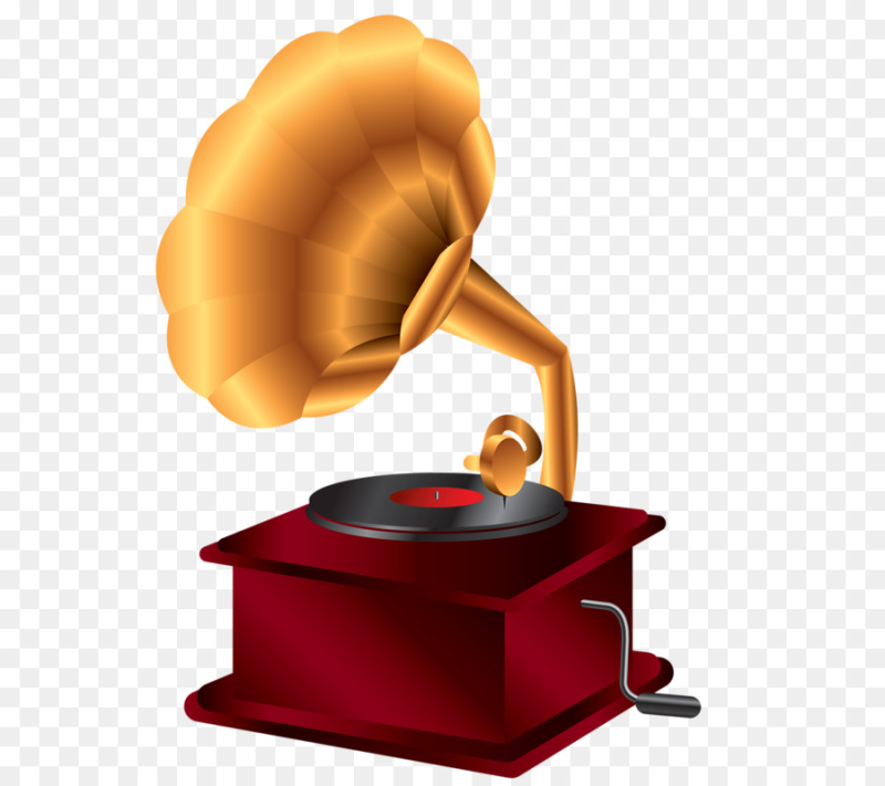 Патефон иллюстрация