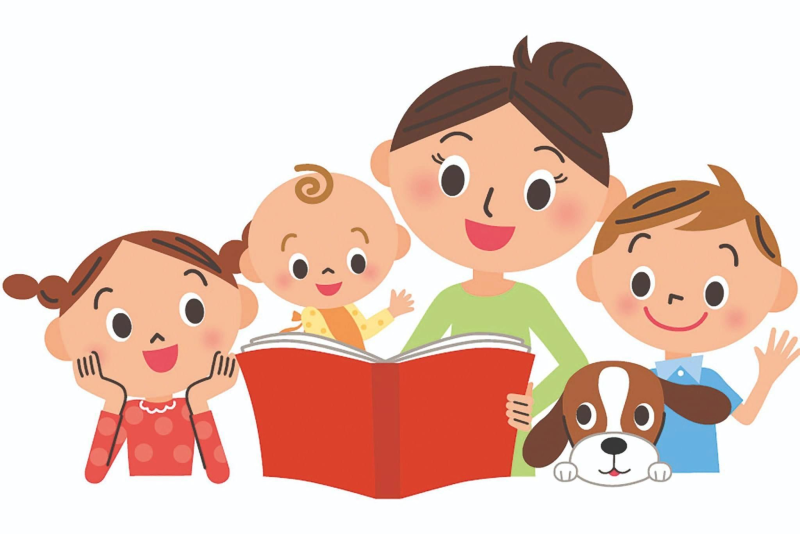 Фон книги для детей