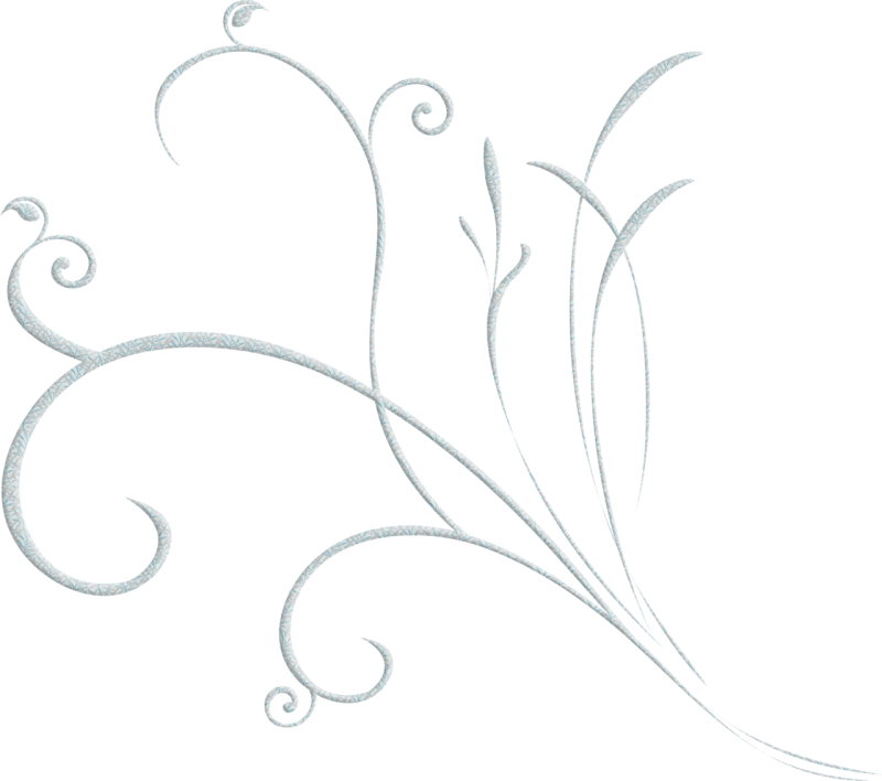 Белые узоры на прозрачном фоне