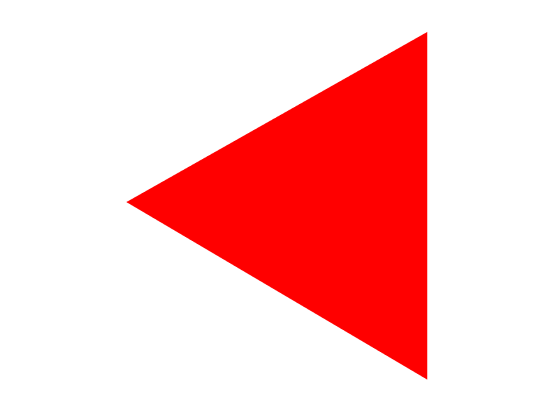 Красный треугольник фигура