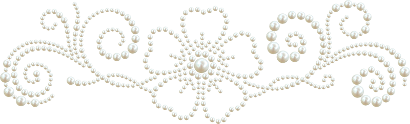 Белые узоры на прозрачном фоне