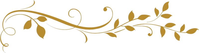 Золотой орнамент на прозрачном фоне