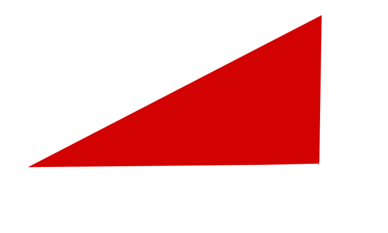 Красный треугольник фигура