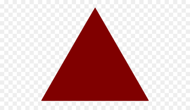 Треугольник на прозрачном фоне