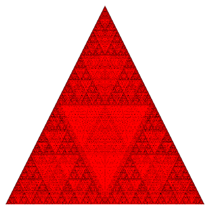 Цветные треугольники