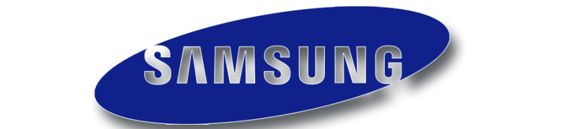 Логотип самсунг на белом фоне