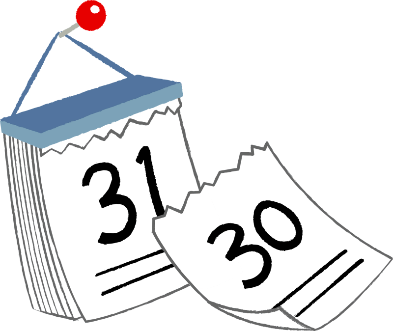 Листок отрывного календаря