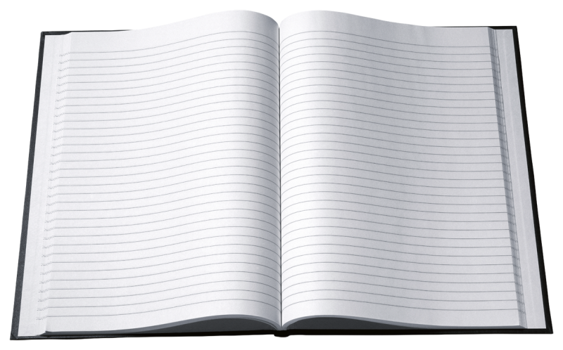 Книжка на белом фоне