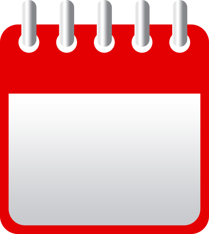 Алендарь на прозрачном фоне