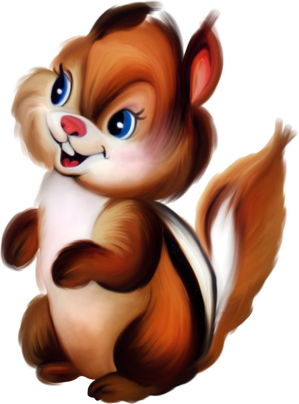 Мультяшные зверьки