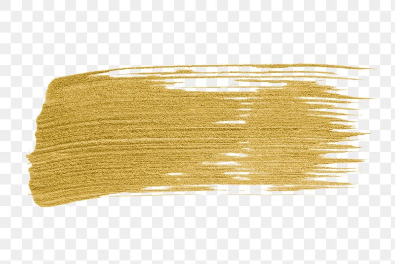Мазок золотой краски