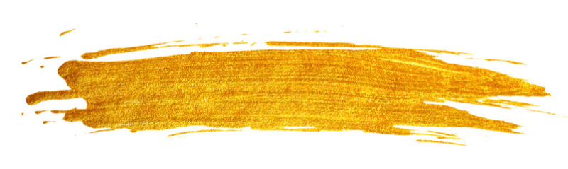 Золотая краска мазок кисть