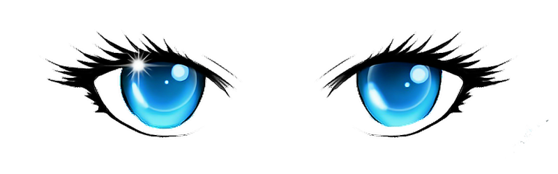 Глаза без фона