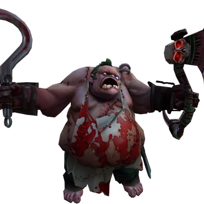 ПУДЖ В полный рост из дота 2