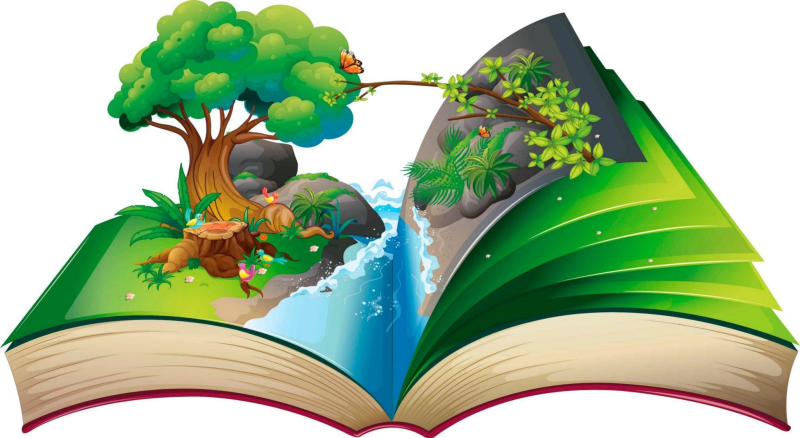 Клипарт книги на прозрачном фоне