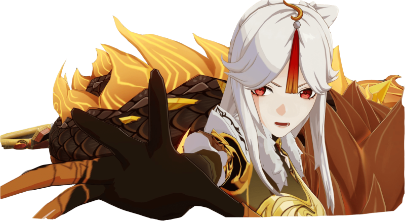 Нин Гуан Геншин Стикеры