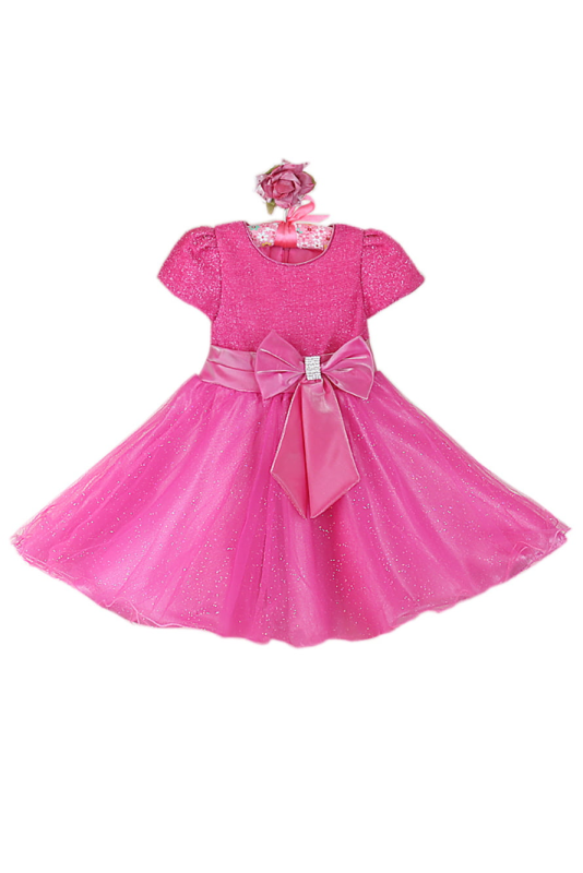 Розовенькое платье для детей
