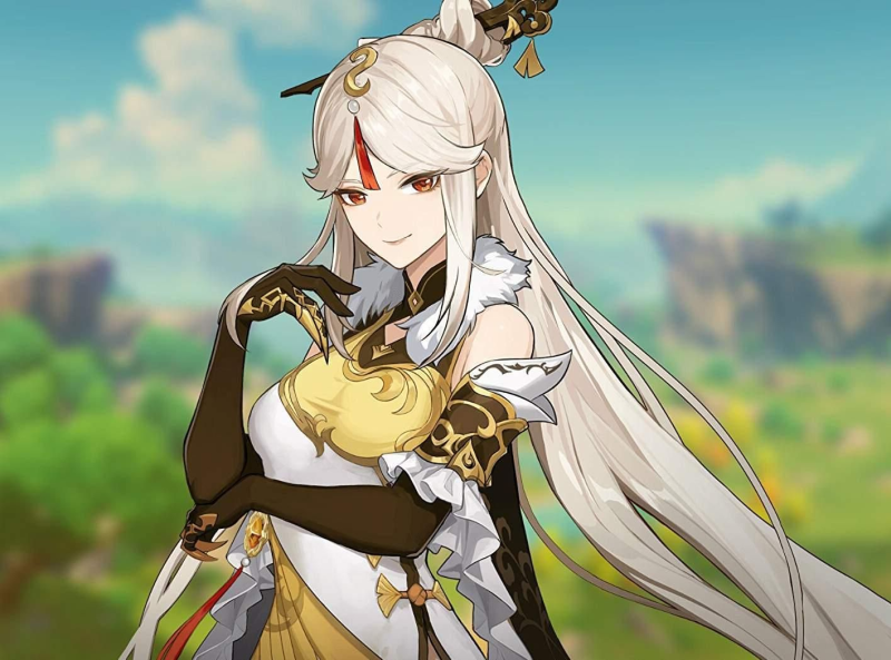 Геншин персонажи нин Гуан