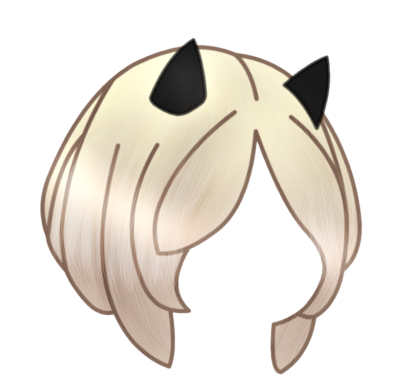 Гача лайф волосы