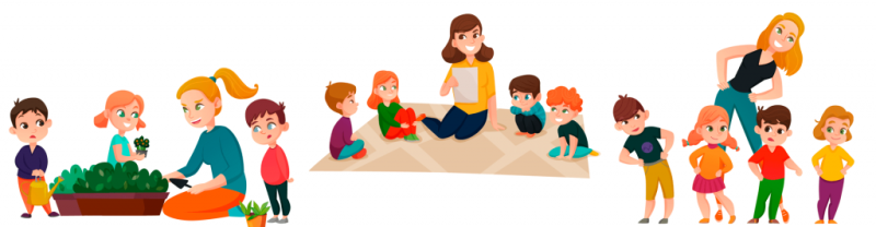 Воспитатель иллюстрация