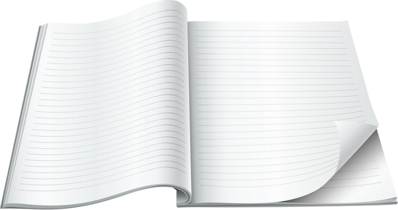 Открытая тетрадь