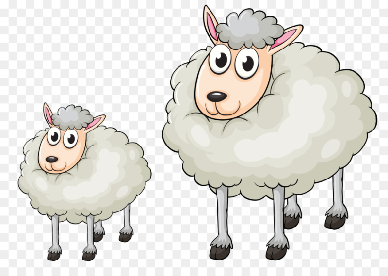 Овечка рисунок