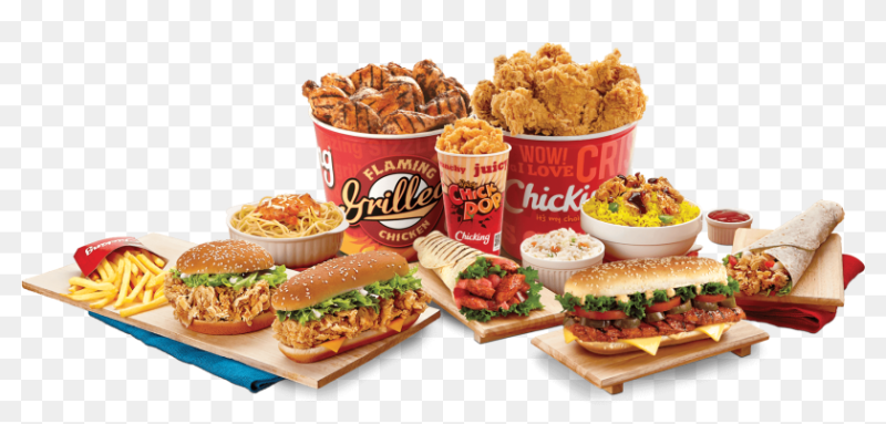 Реклама фаст фуда