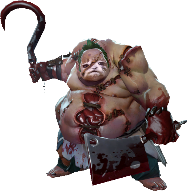 ПУДЖ дота 2 в полный рост