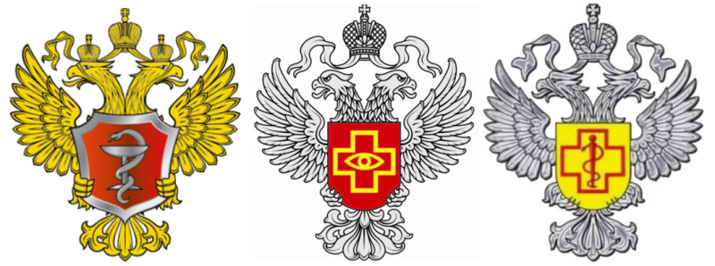 Эмблема Минздрава РФ