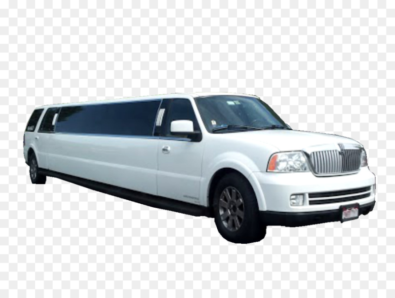 Белый лимузин Линкольн