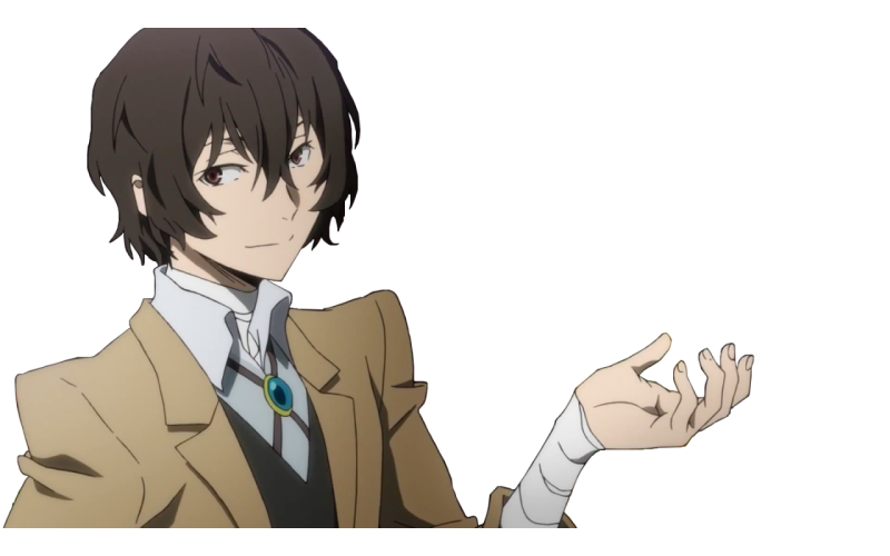 Дадзай Осаму в полный рост