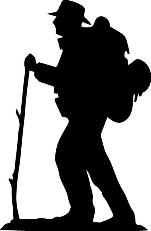 Силует путещественника