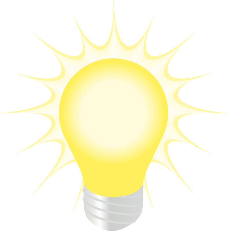 Яркая лампочка