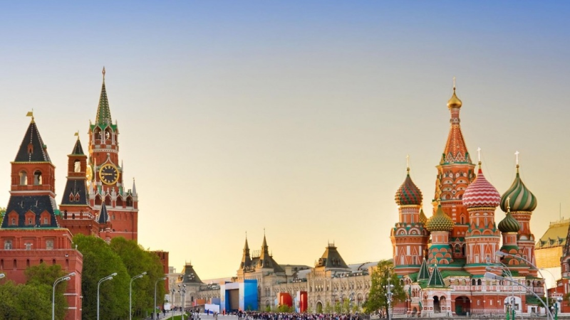 Россия Москва Кремль красная площадь