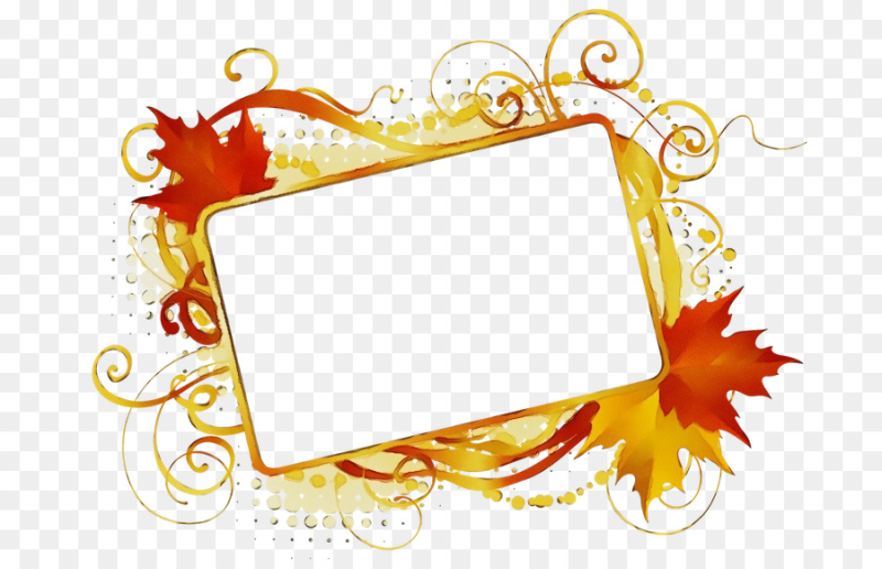Осенняя рамка