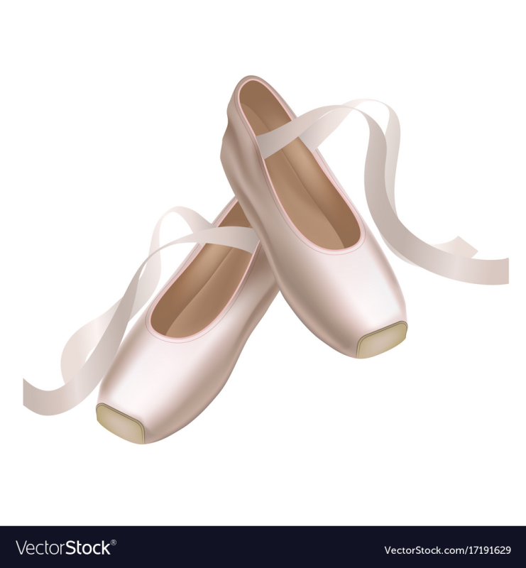 Пуанты белые