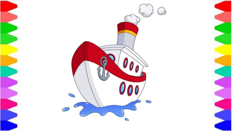 Корабль детский