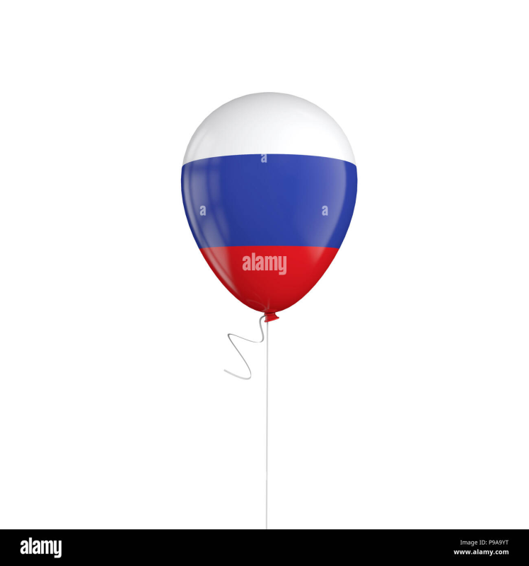 Шарики российский флаг