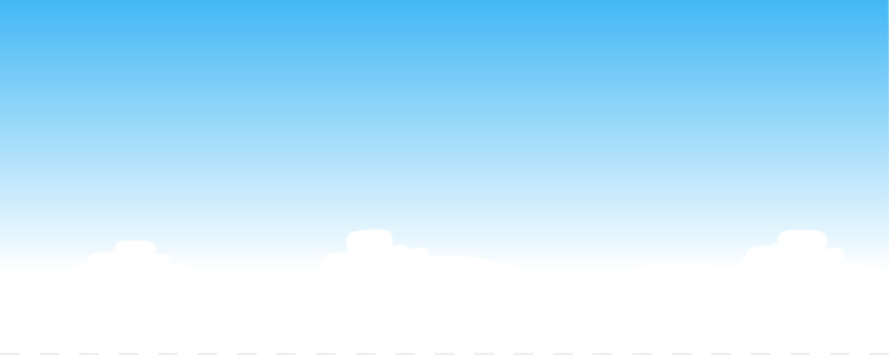 Голубой фон с облаками